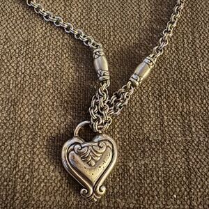 Brighton Blair Vintage heart necklace
